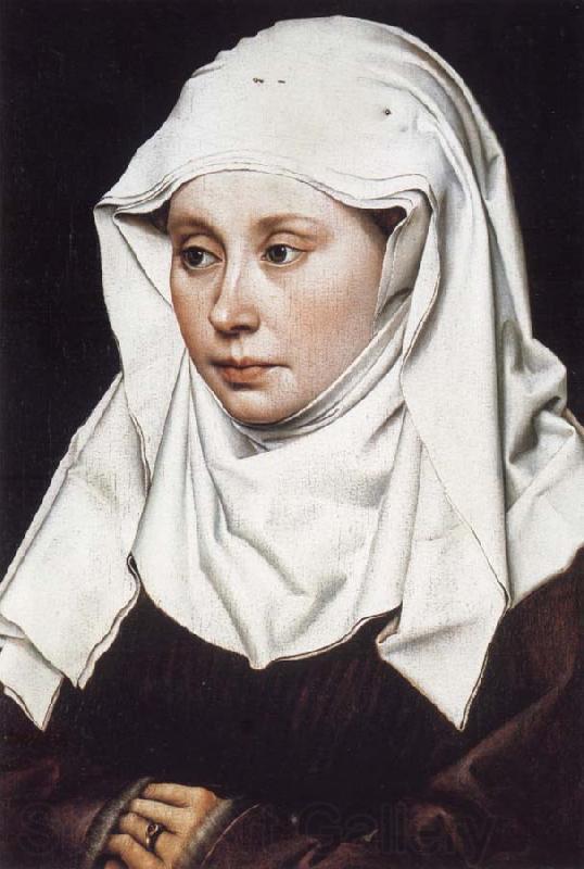 Robert Campin Portrait of a Woman